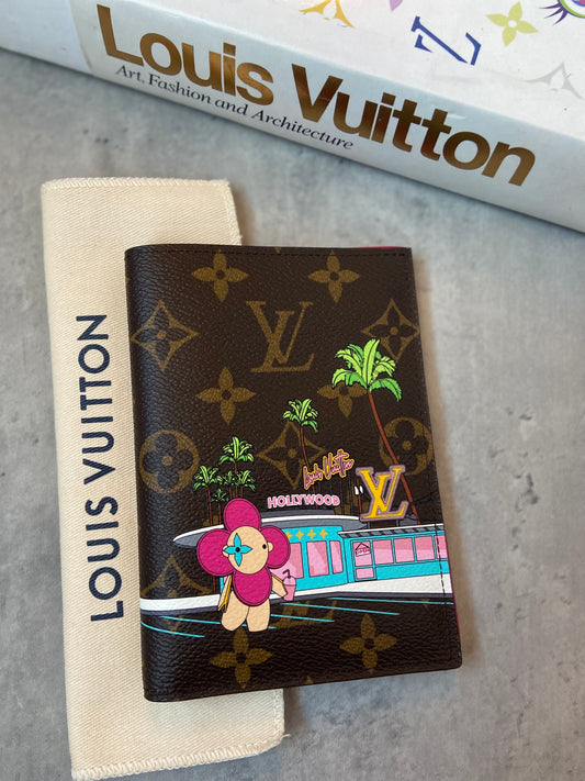 LV Hollywood Passport Holder