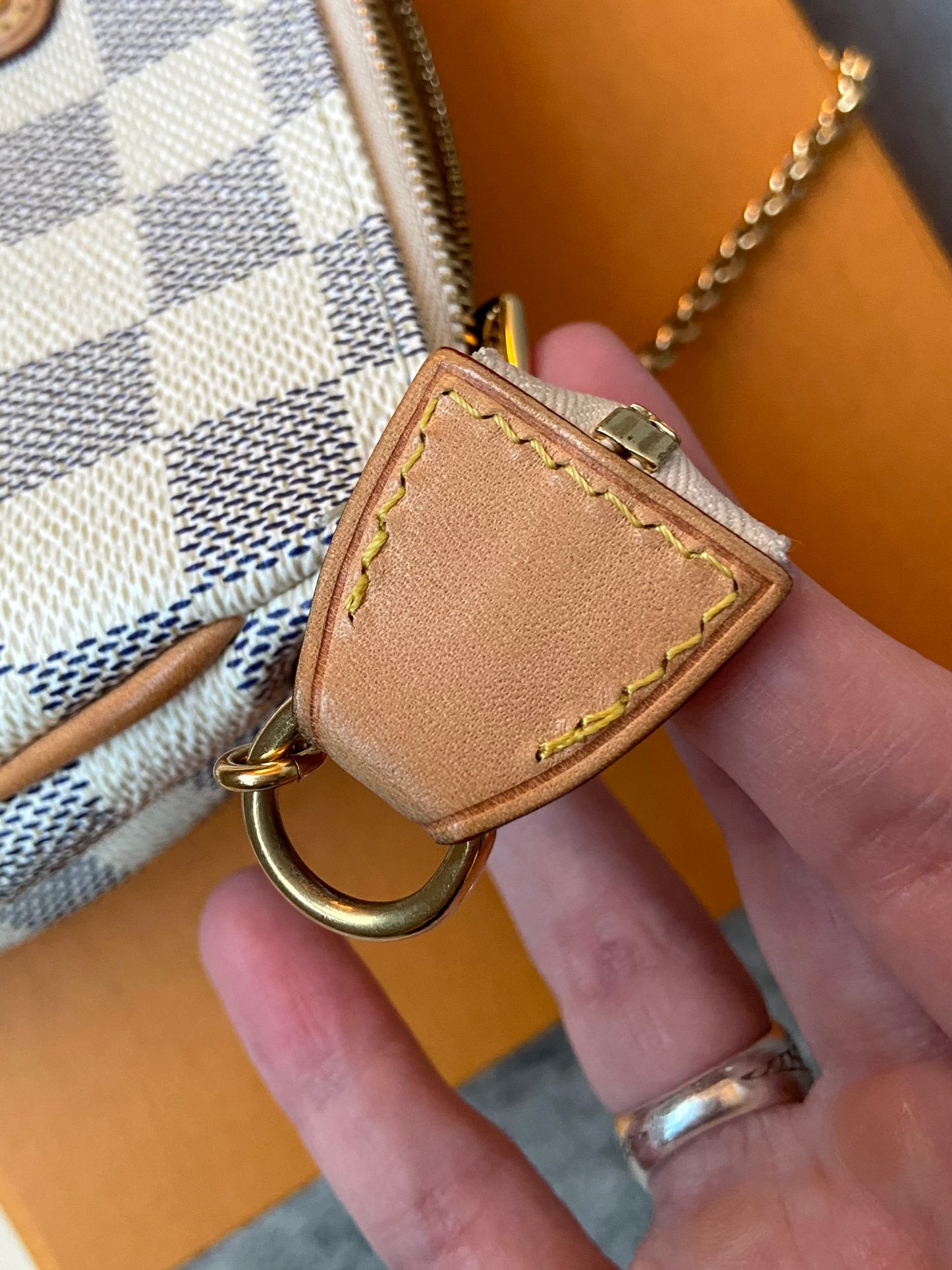 LV Eva Azur Crossbody