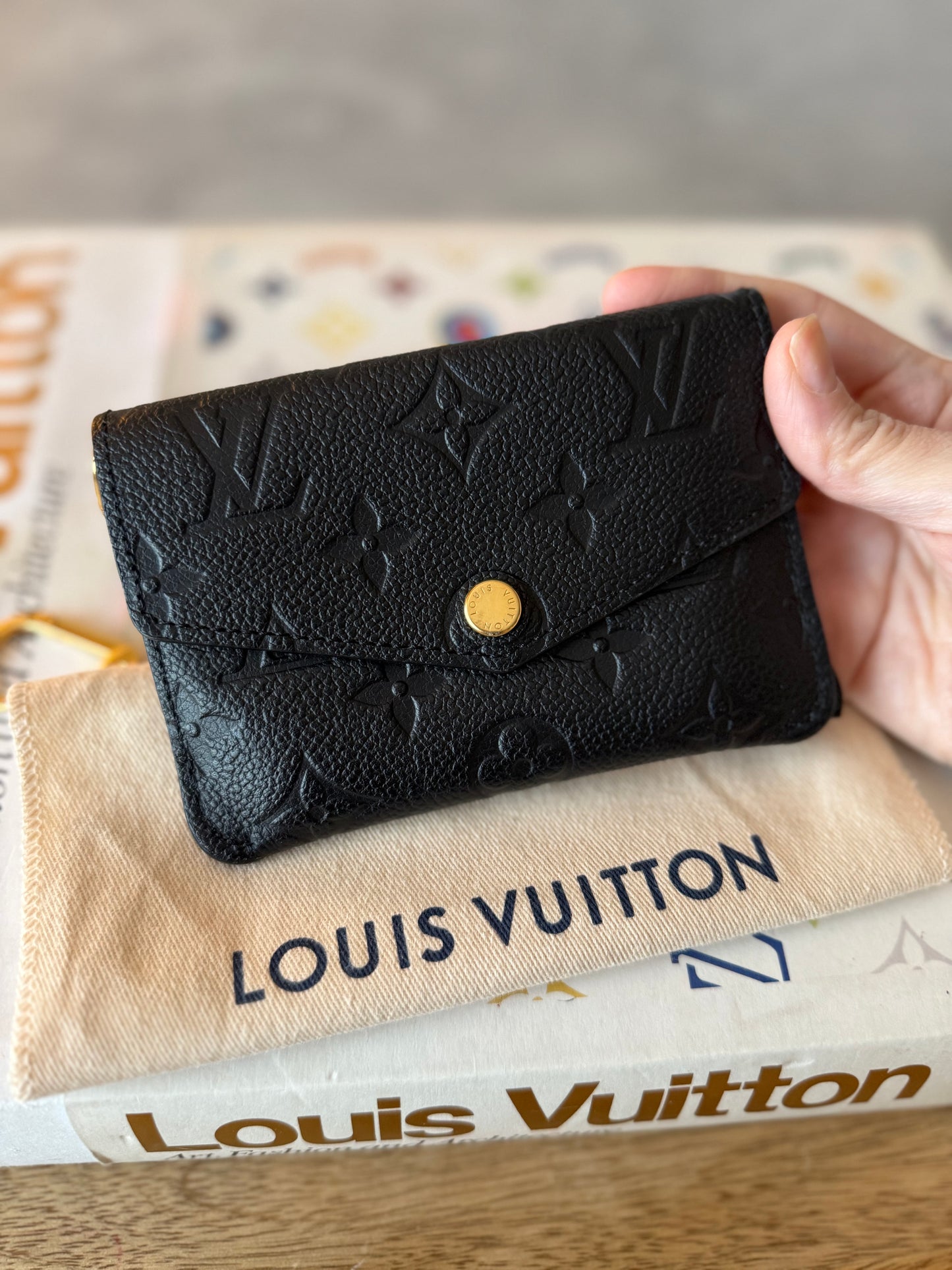 LV Empreinte Noir Key Pouch