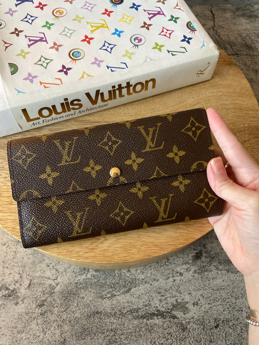 LV Sarah Wallet in Monogram