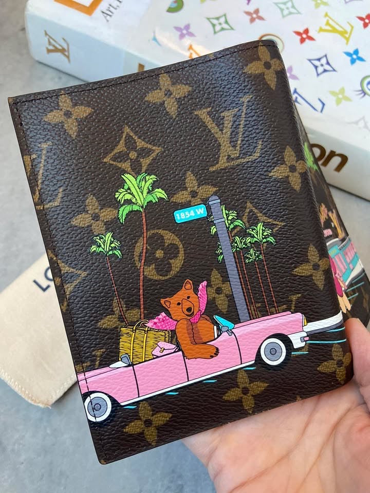 LV Hollywood Passport Holder