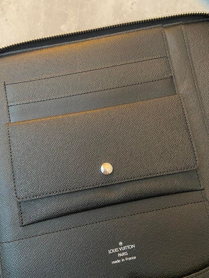 LV Damier Graphite Document Holder