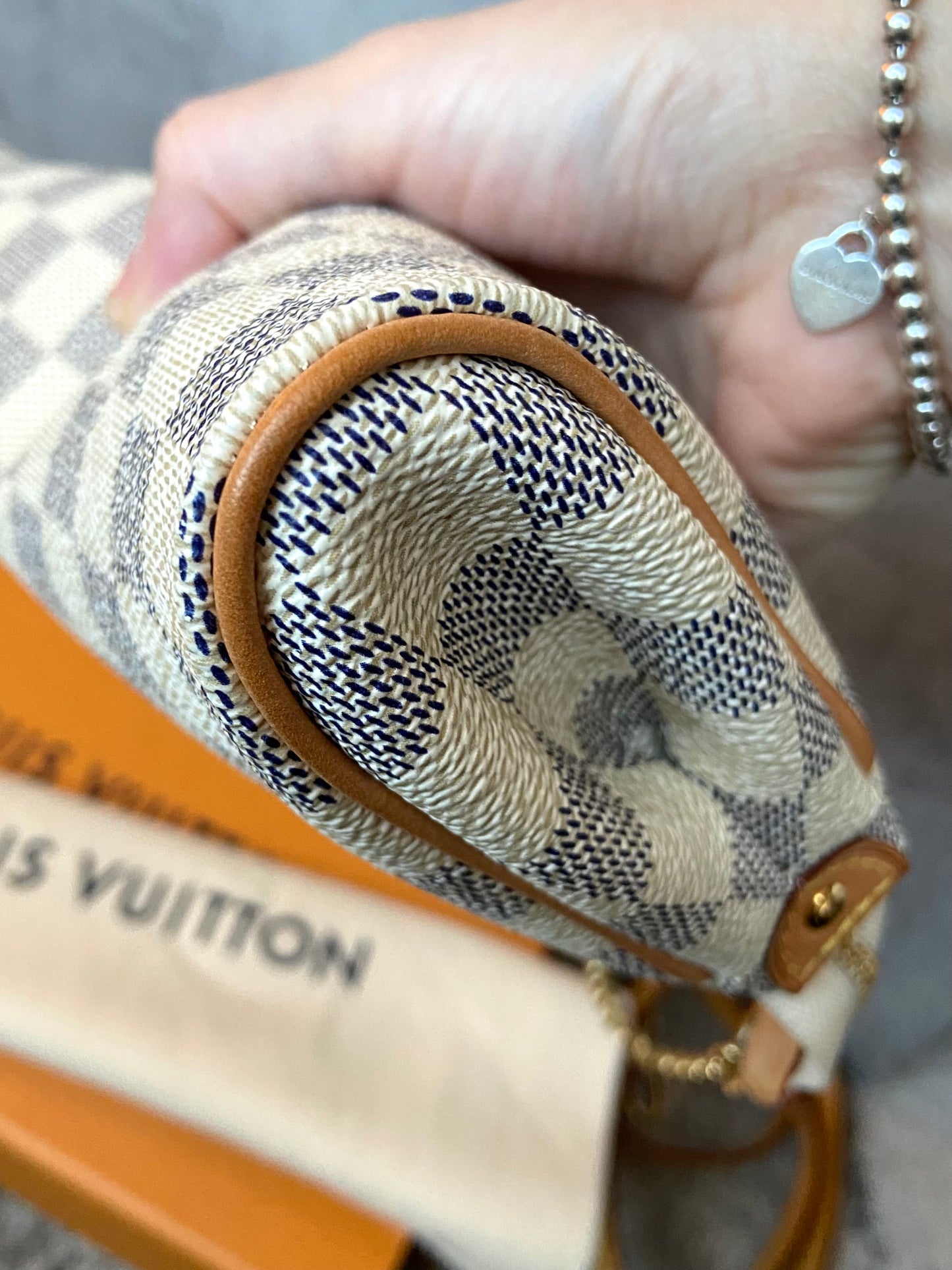 LV Eva Azur Crossbody