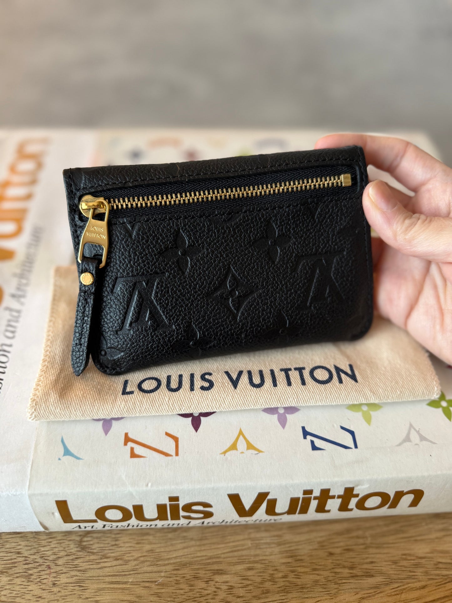 LV Empreinte Noir Key Pouch