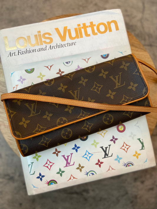 LV Twin GM crossbody-clutch